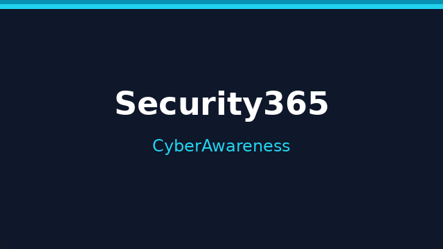 Security365 CyberAwareness
